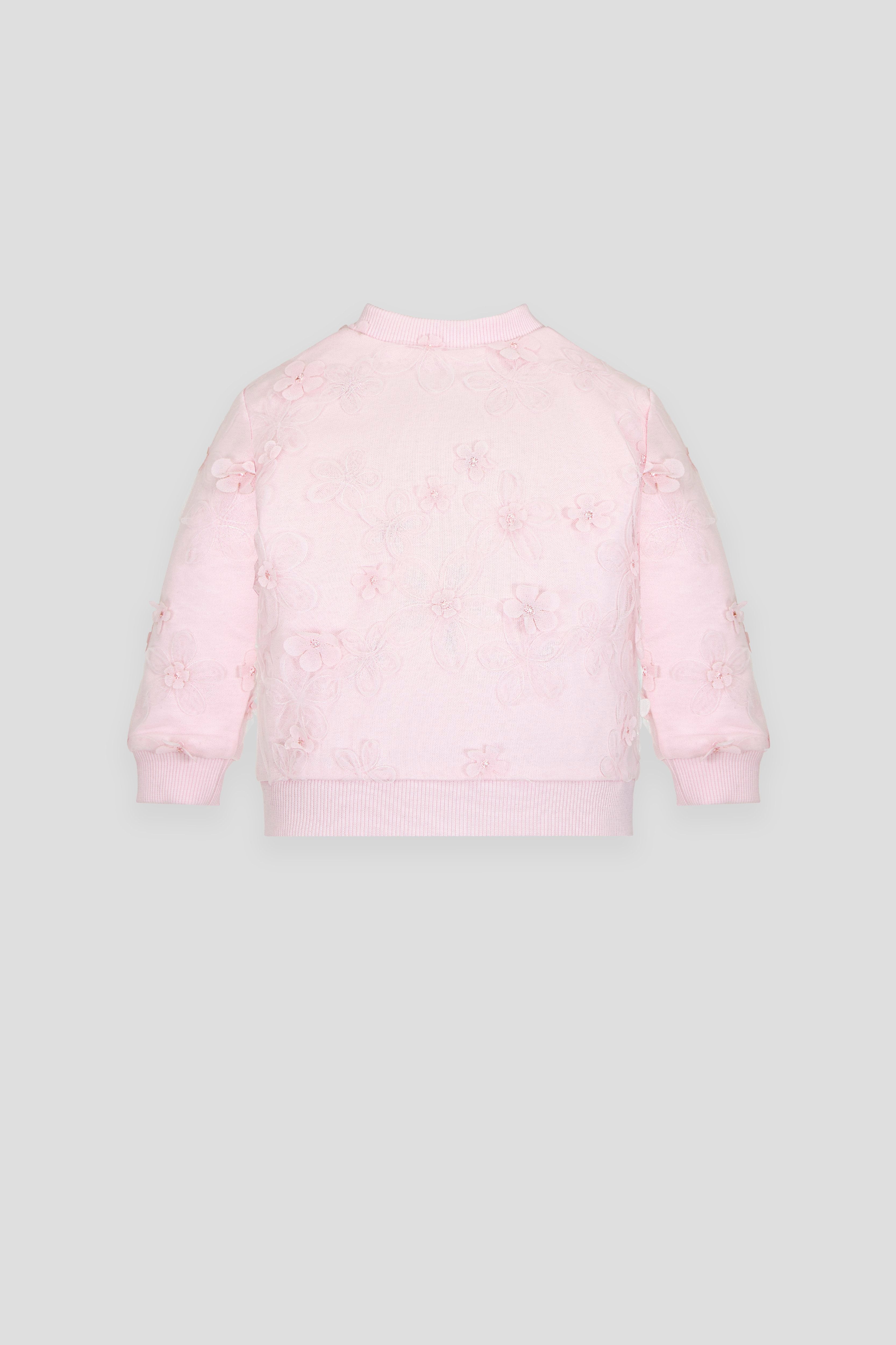 Charming 3D Flower Lace Bomber