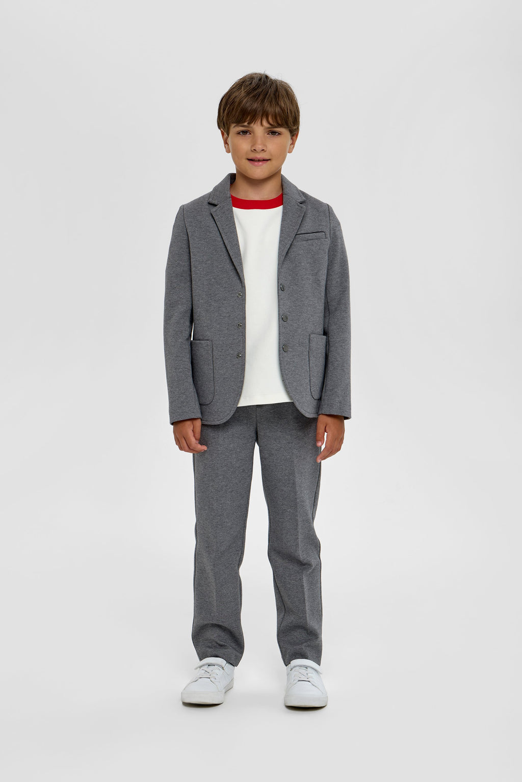 Blazer + pants with Teddy