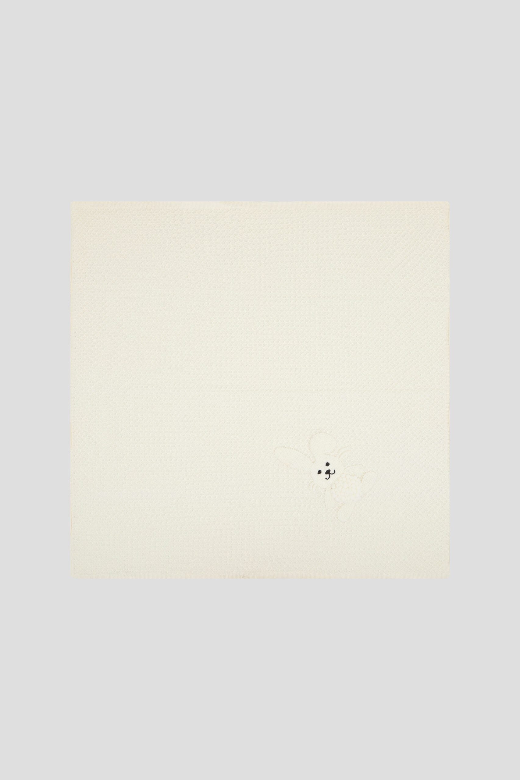 Bunny Organic Cotton Knitted Plaid