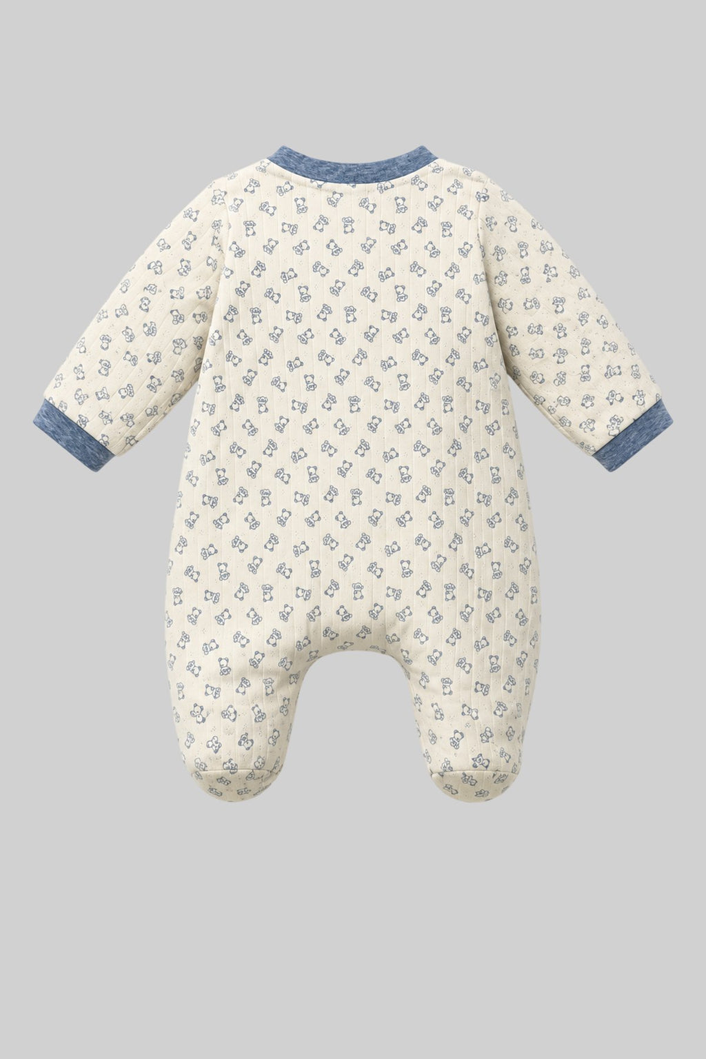 Teddy Knitted Soft Cotton Overall for baby boy