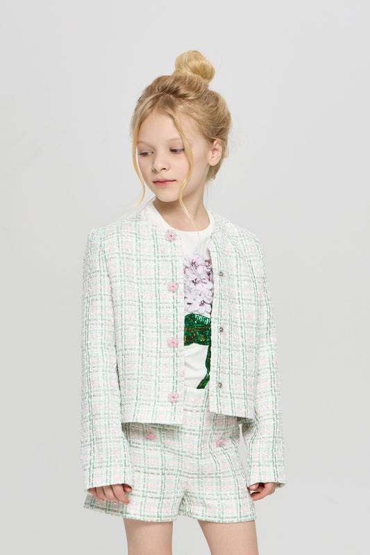 Chanel Fabric Blazer and Shorts Set