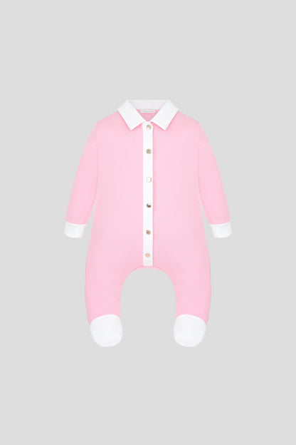 Elegant Pink Overall