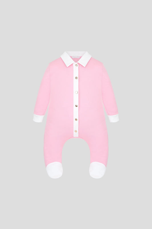 Elegant Pink Overall