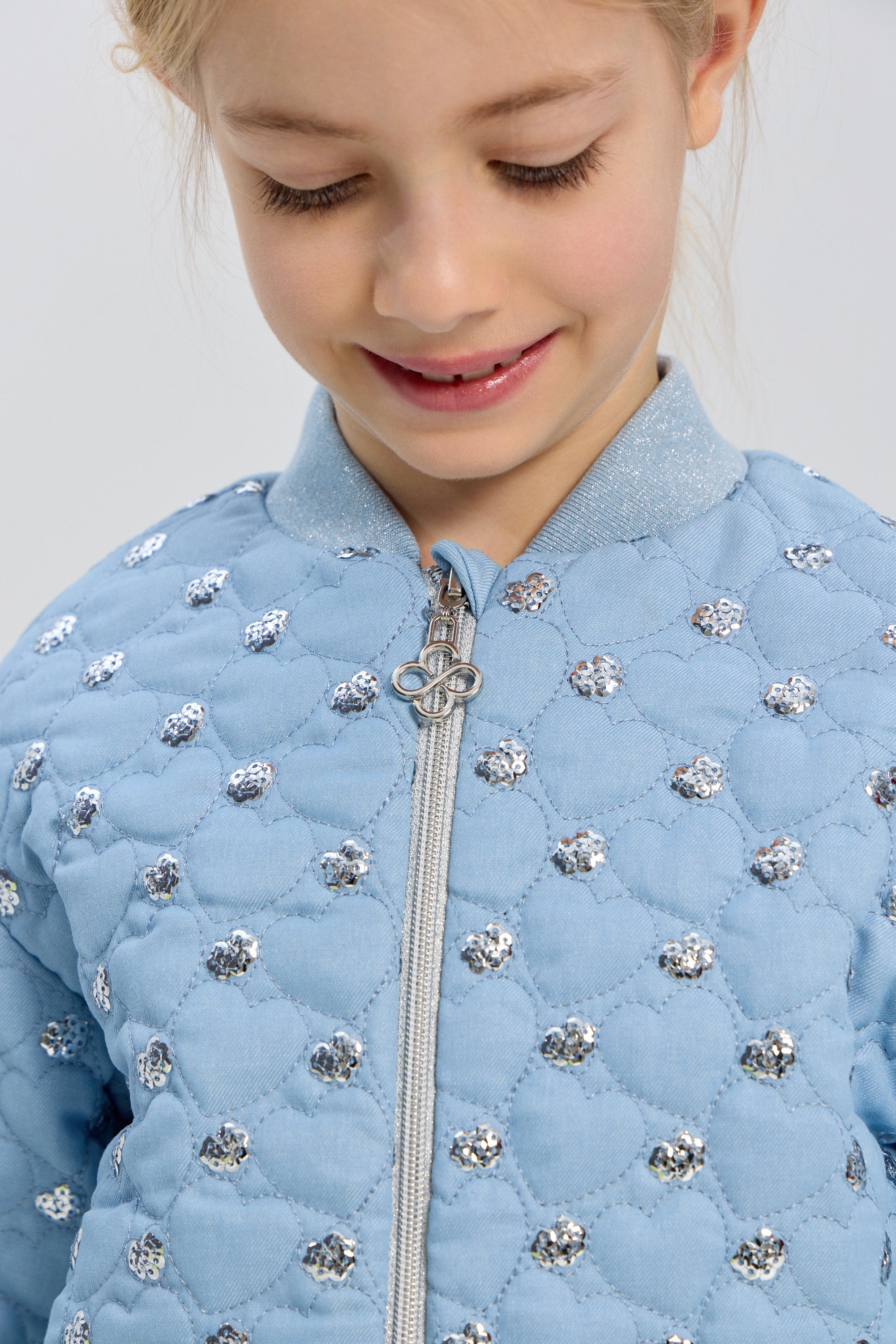 Warmed Sequence Heart Jacket