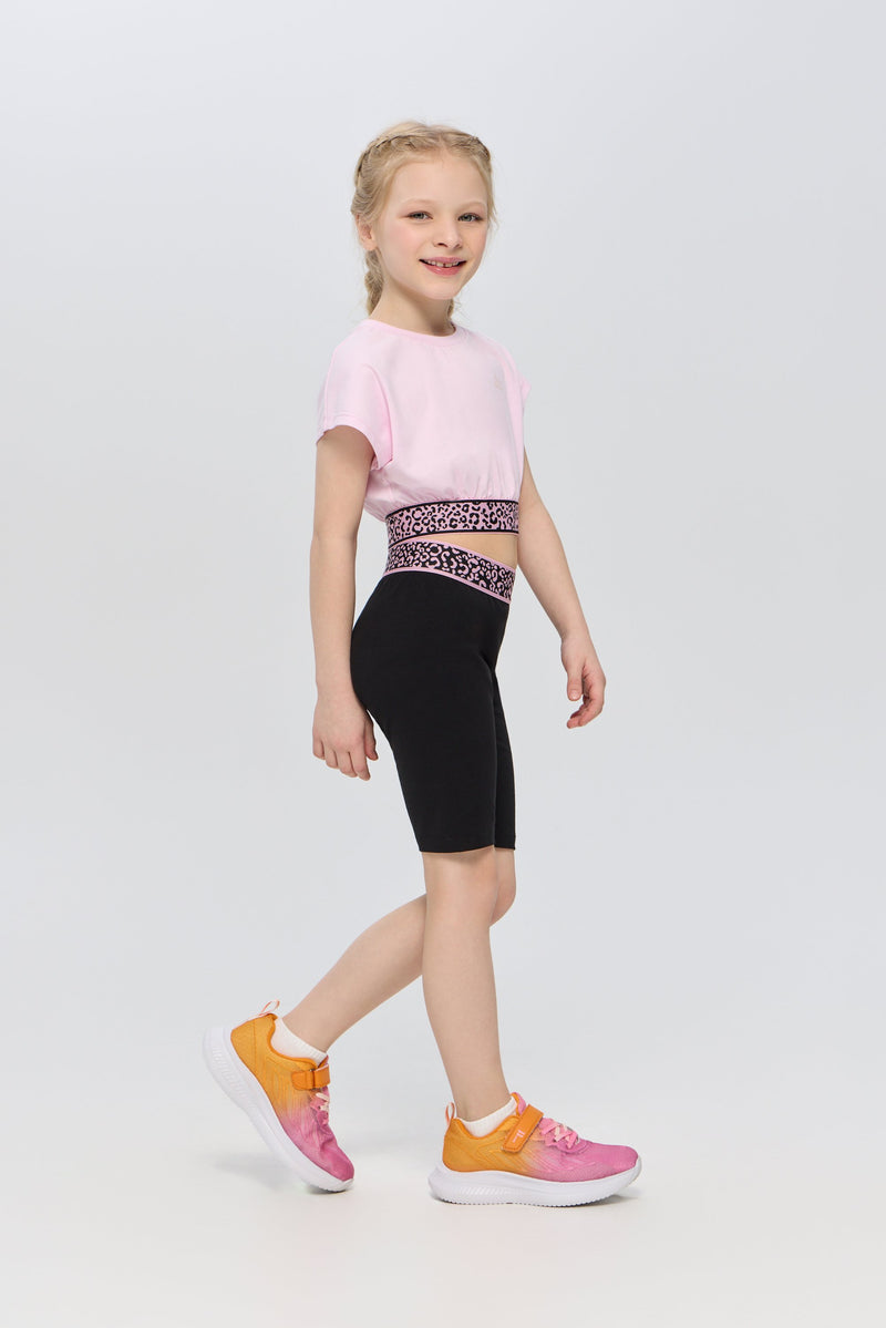 Sports Crop Top, pink