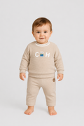 Smart Velvet Set (Sweatshirt and pants) for baby boy
