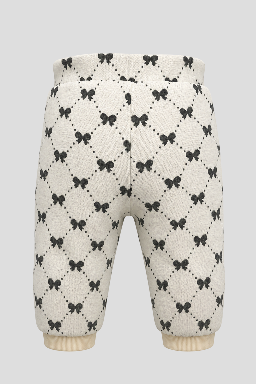 Elegant Bow Set (jacket, trousers) for baby girl