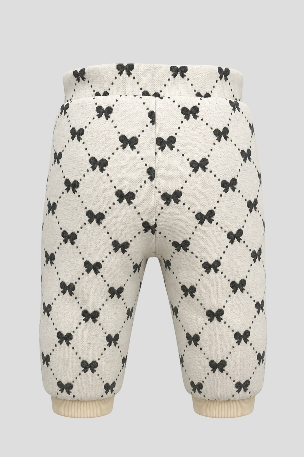 Elegant Bow Set (jacket, trousers) for baby girl