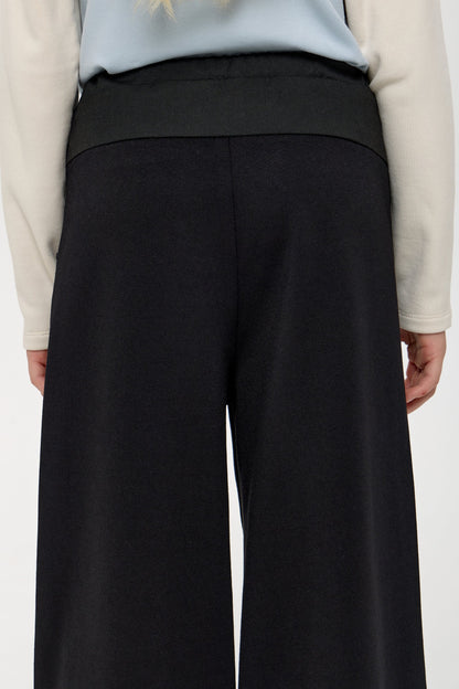 Black Soft Trousers