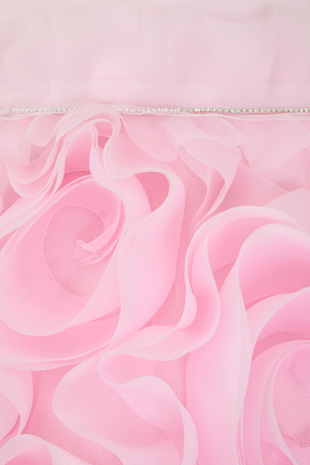 3D Rose Dress for baby girl