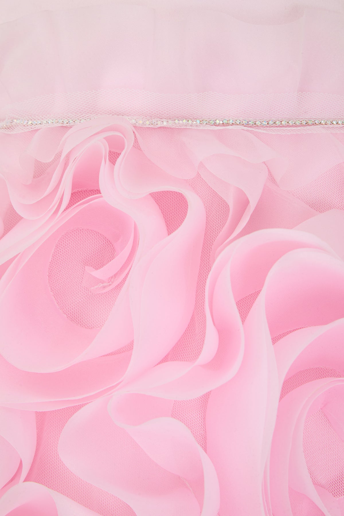 3D Rose Dress for baby girl