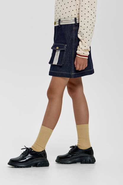 Mini Denim Skirt