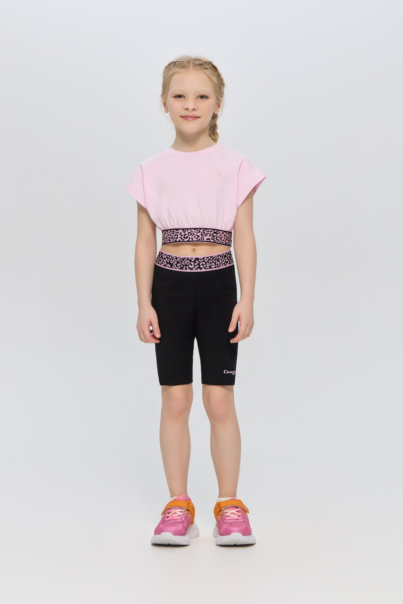 Sports Crop Top, pink