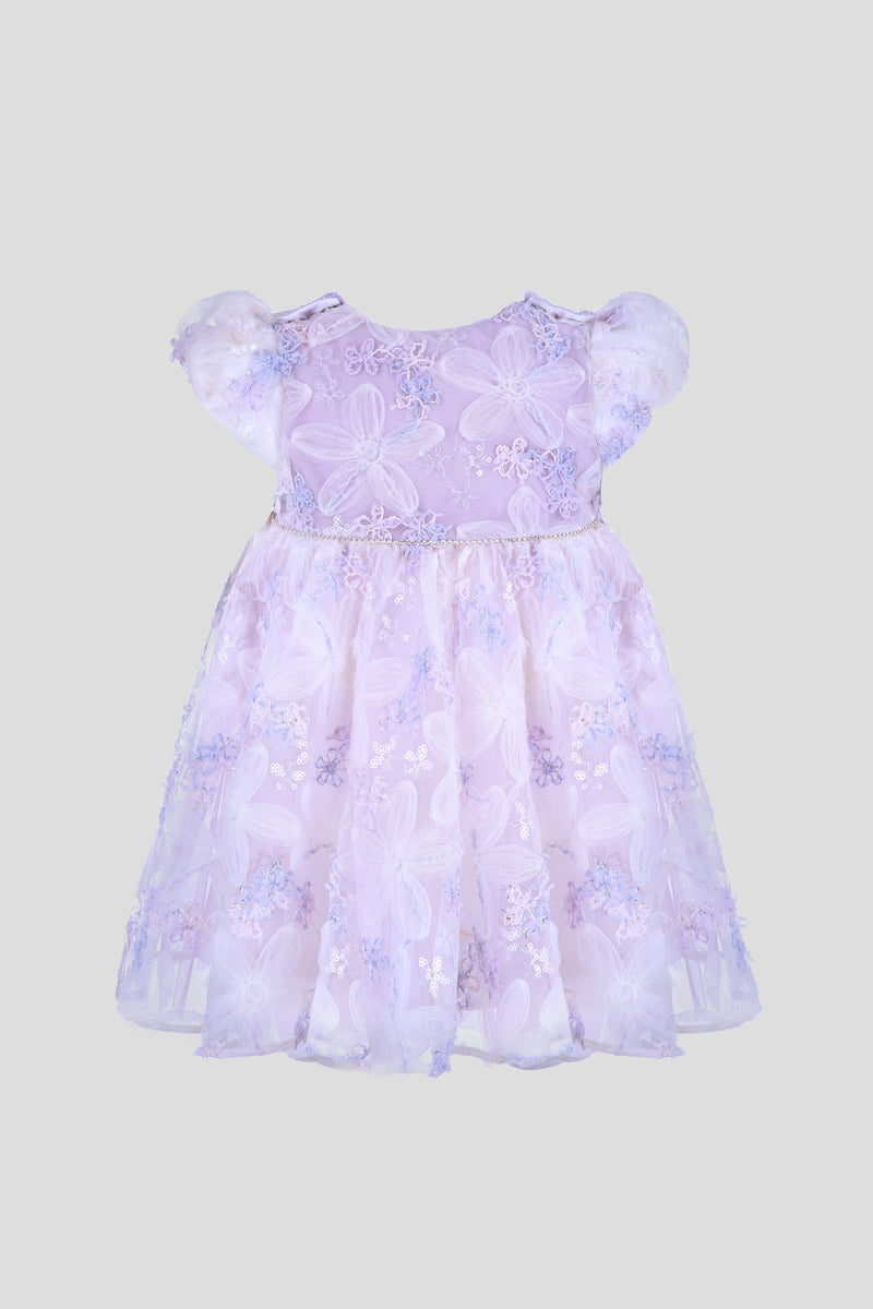Decorated Lace Dress