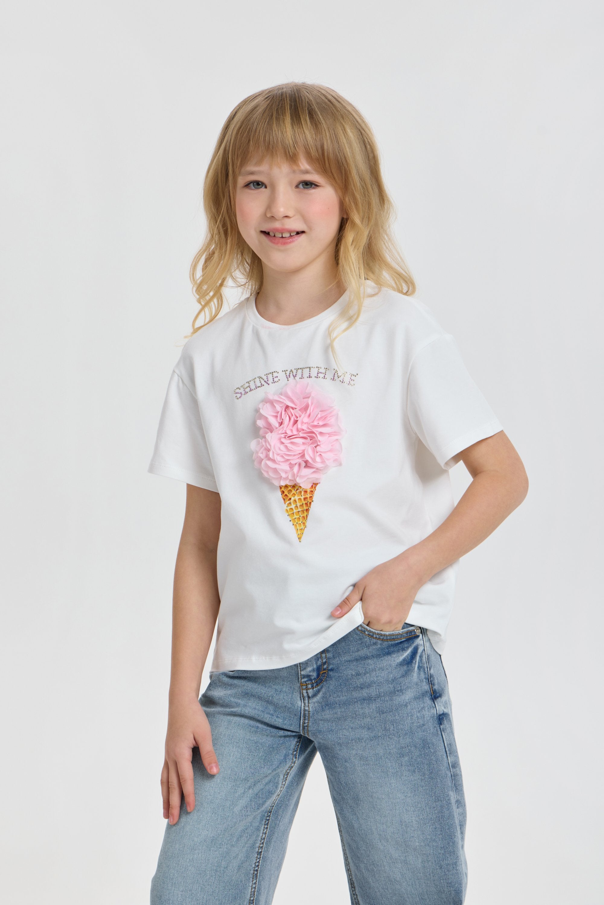 3D Decorated Ice cream T-Shirt