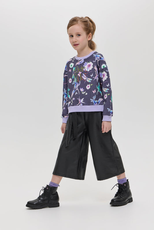 Leather Immitation Culottes
