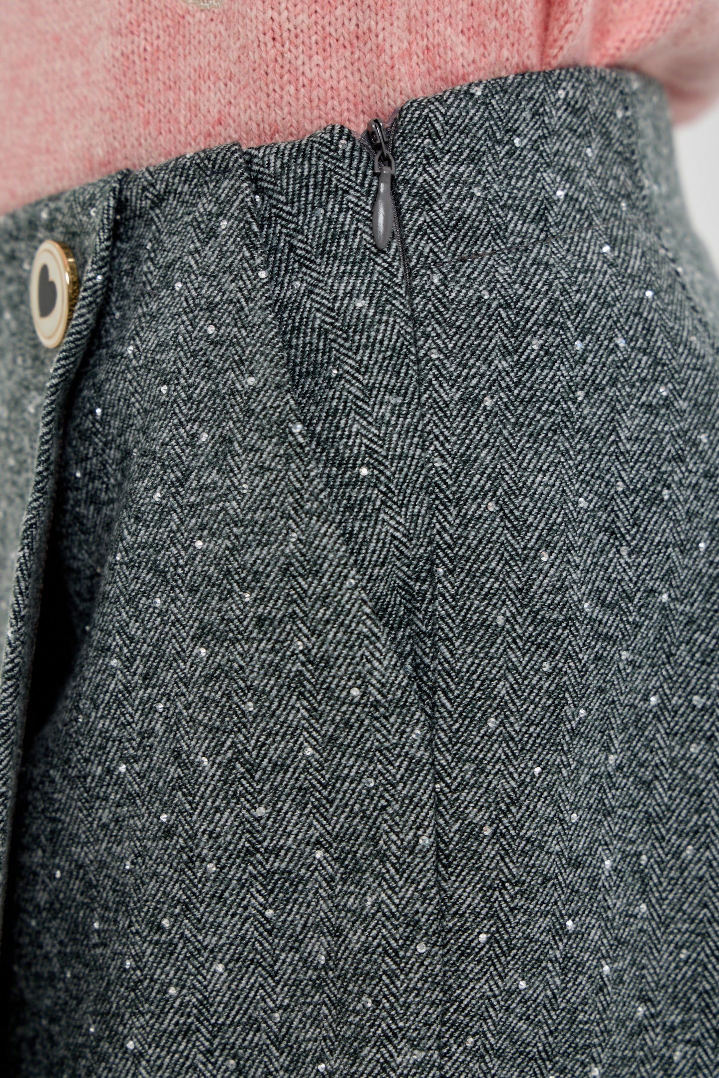 Sequins Decorated Shorts-Skirt