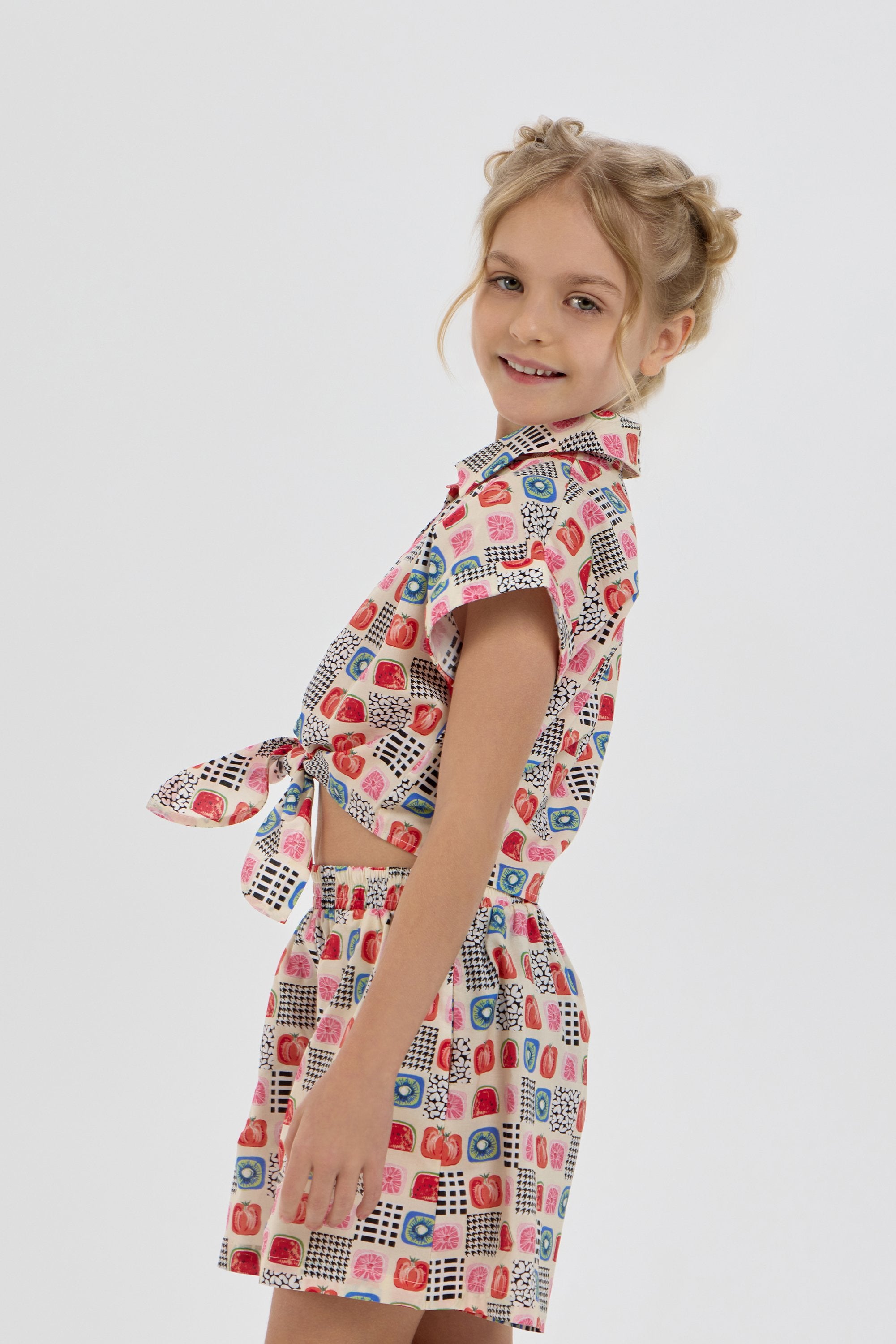 Vibrant Colors Summer Set (Shirt and Shorts)