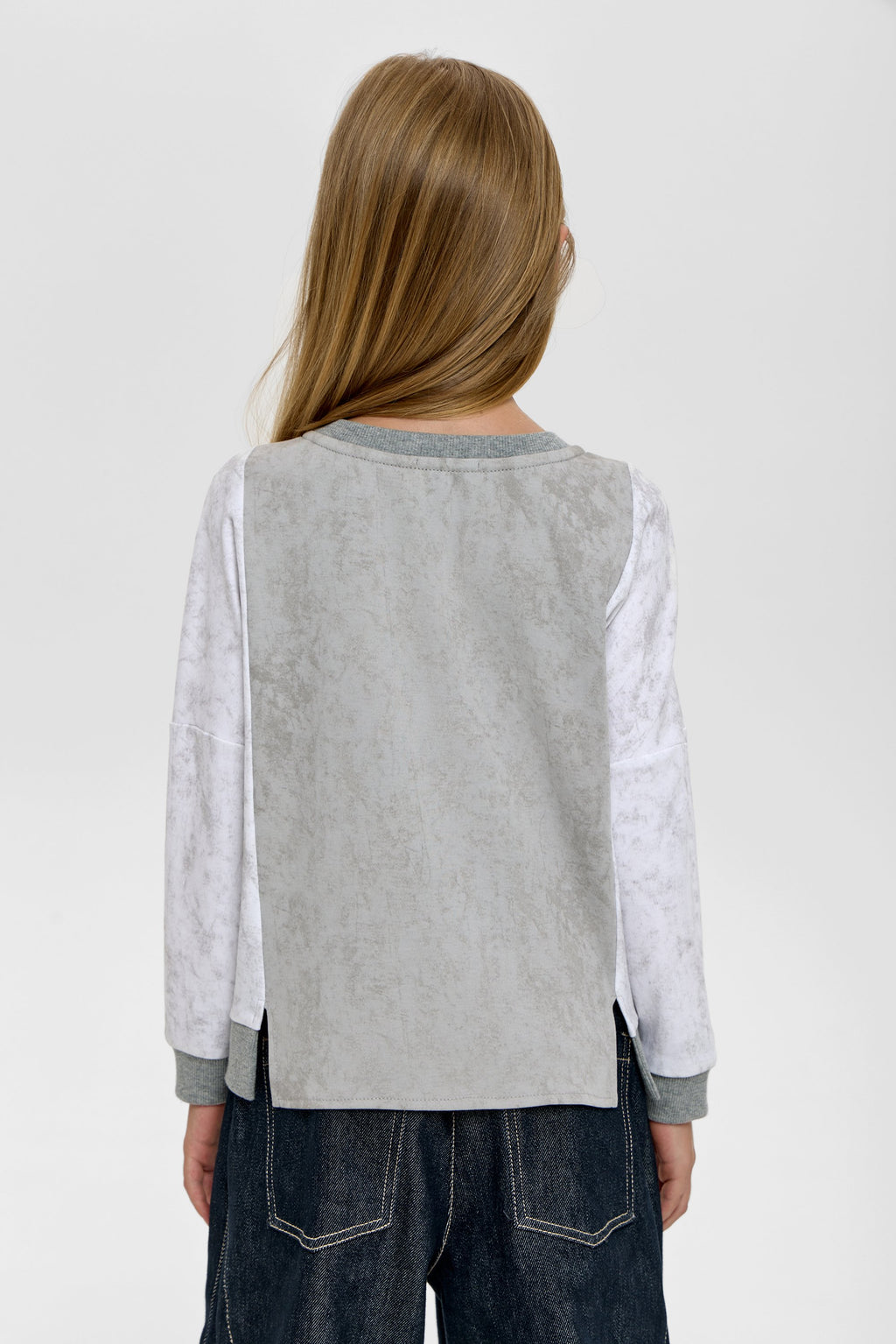 Printed Teddy Sweatshirt