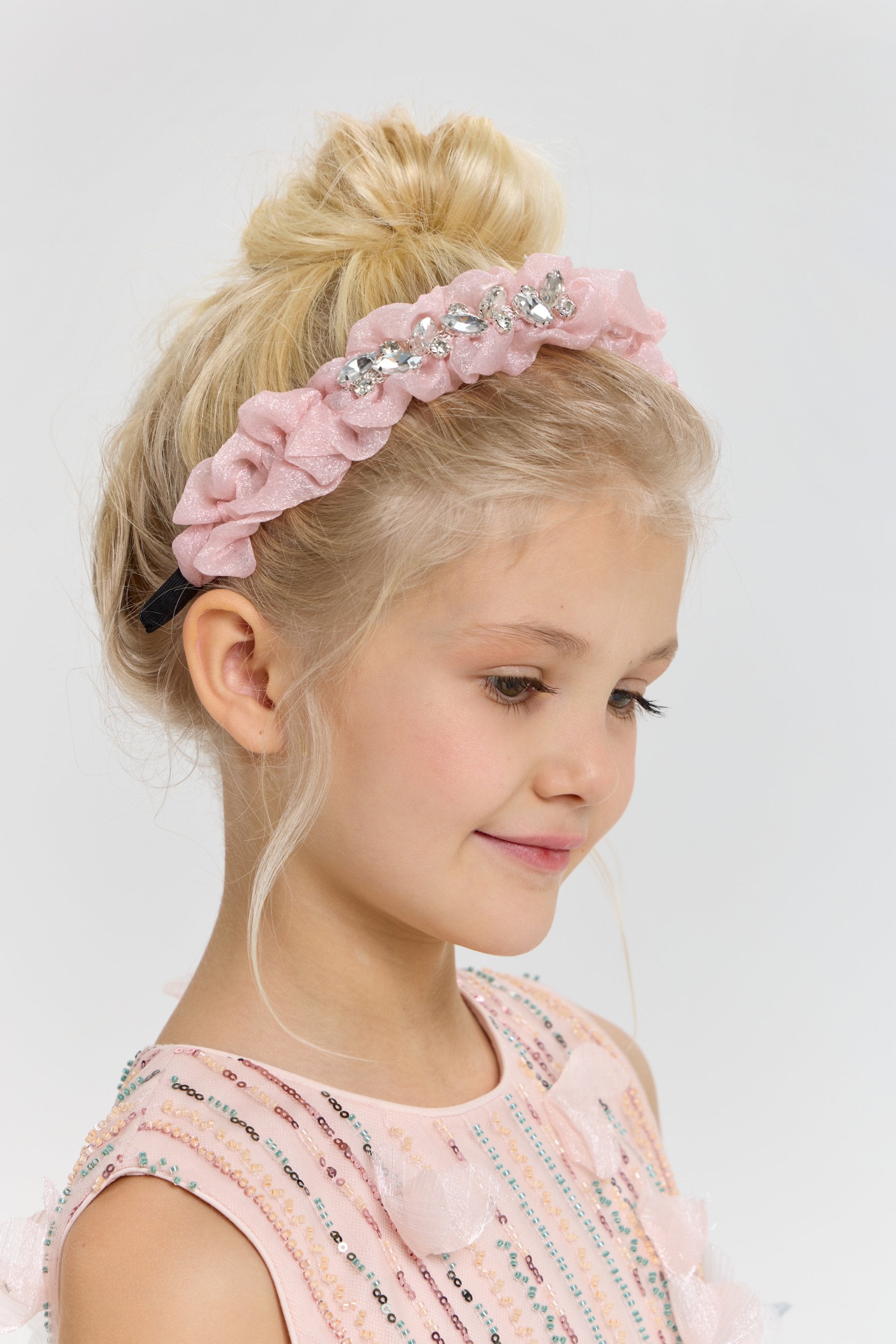 Elegant Headband with Crystals