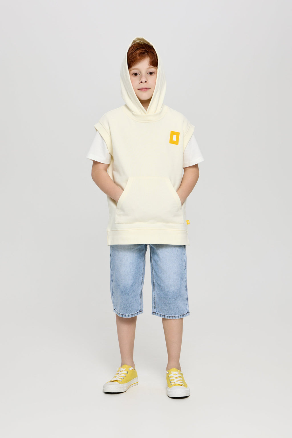 Short Sleeves Hoodie