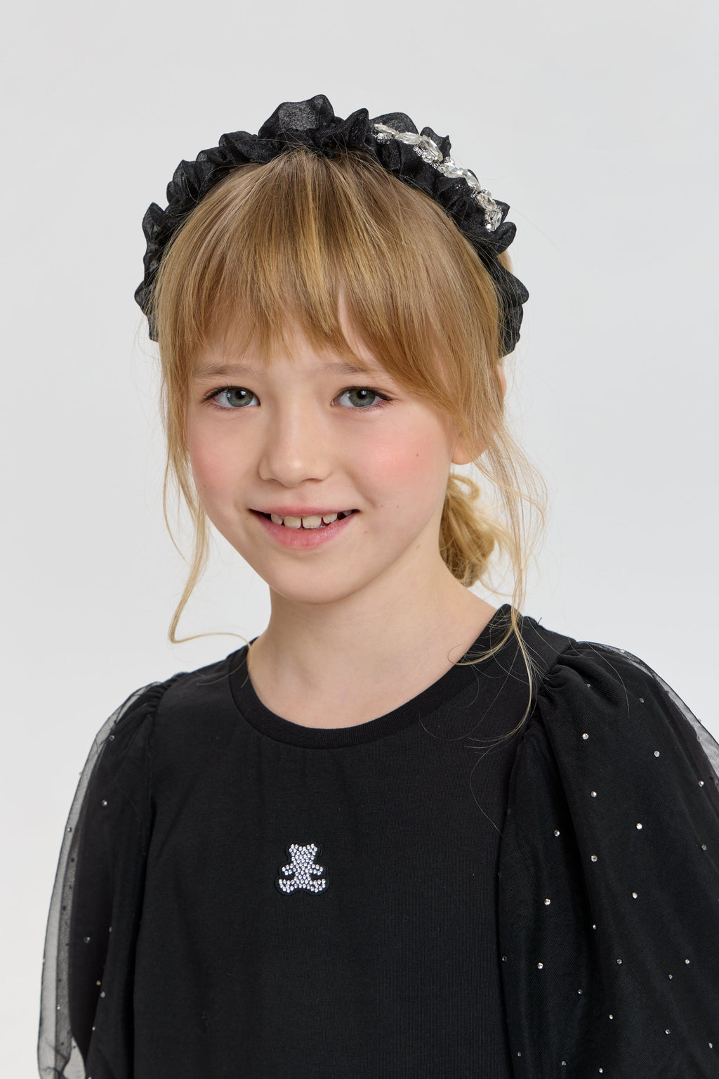 Elegant Headband with Crystals