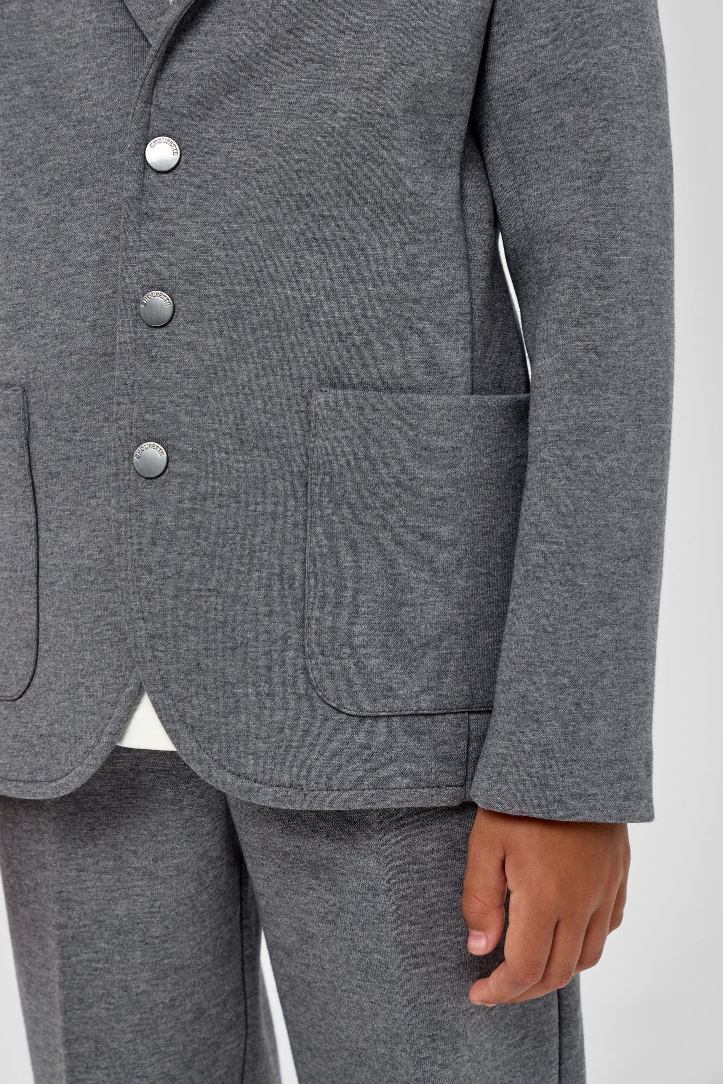 Blazer + pants with Teddy