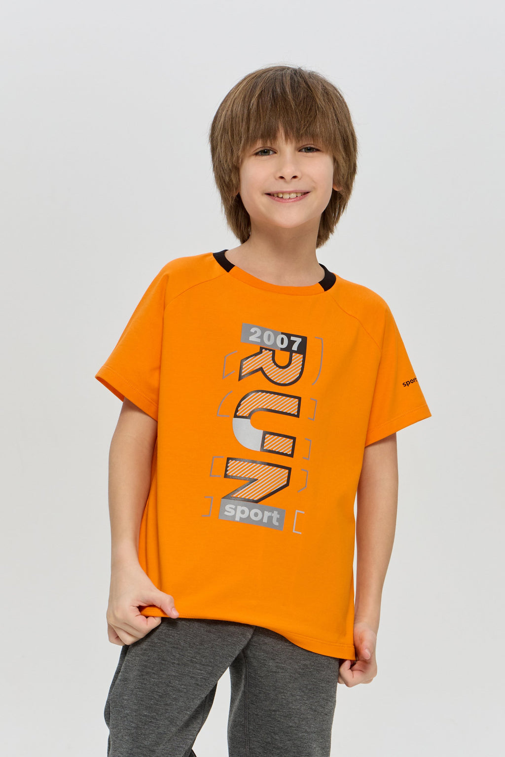 Sports T-shirt with Graphic Print