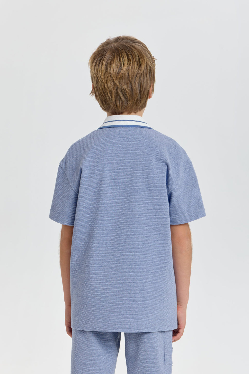 Smart Summer Textured Set (shirt and shorts)