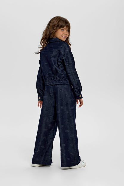 Bomber Jacket, CH branded denim