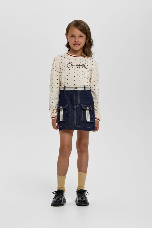 Mini Denim Skirt