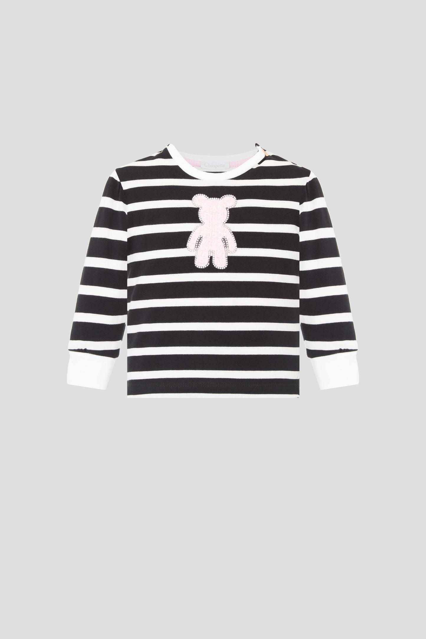 Elegant Striped LS Tee