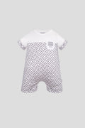 Smart Romper, branded print