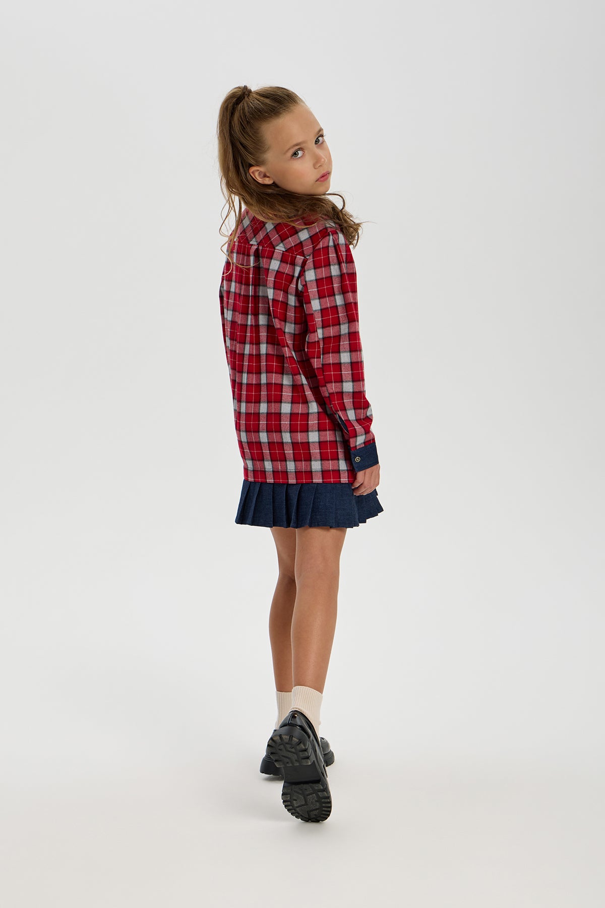 Checked Dress
