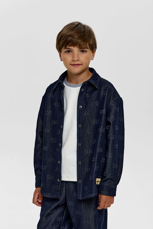 CH Branded Denim Shirt
