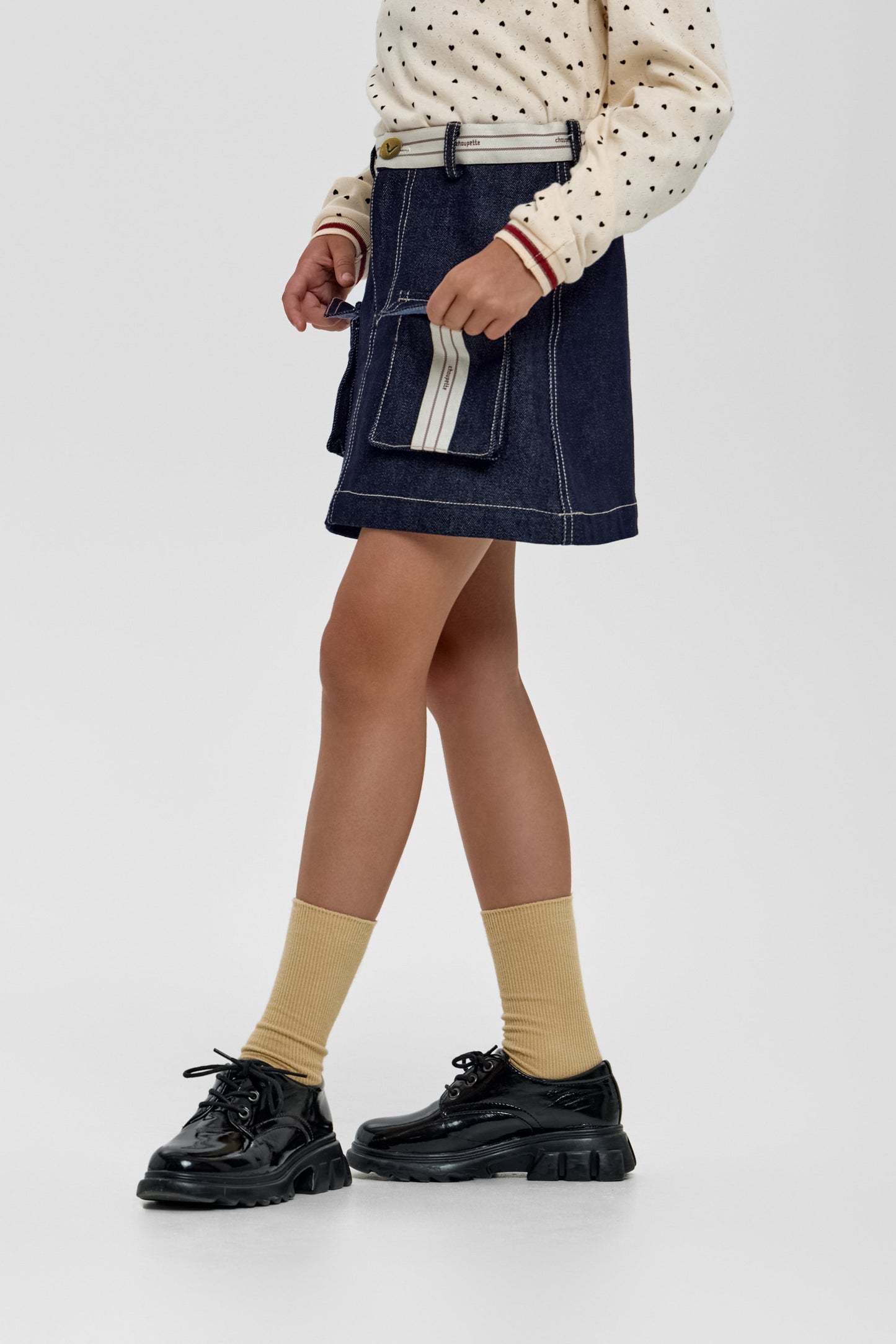 Mini Denim Skirt