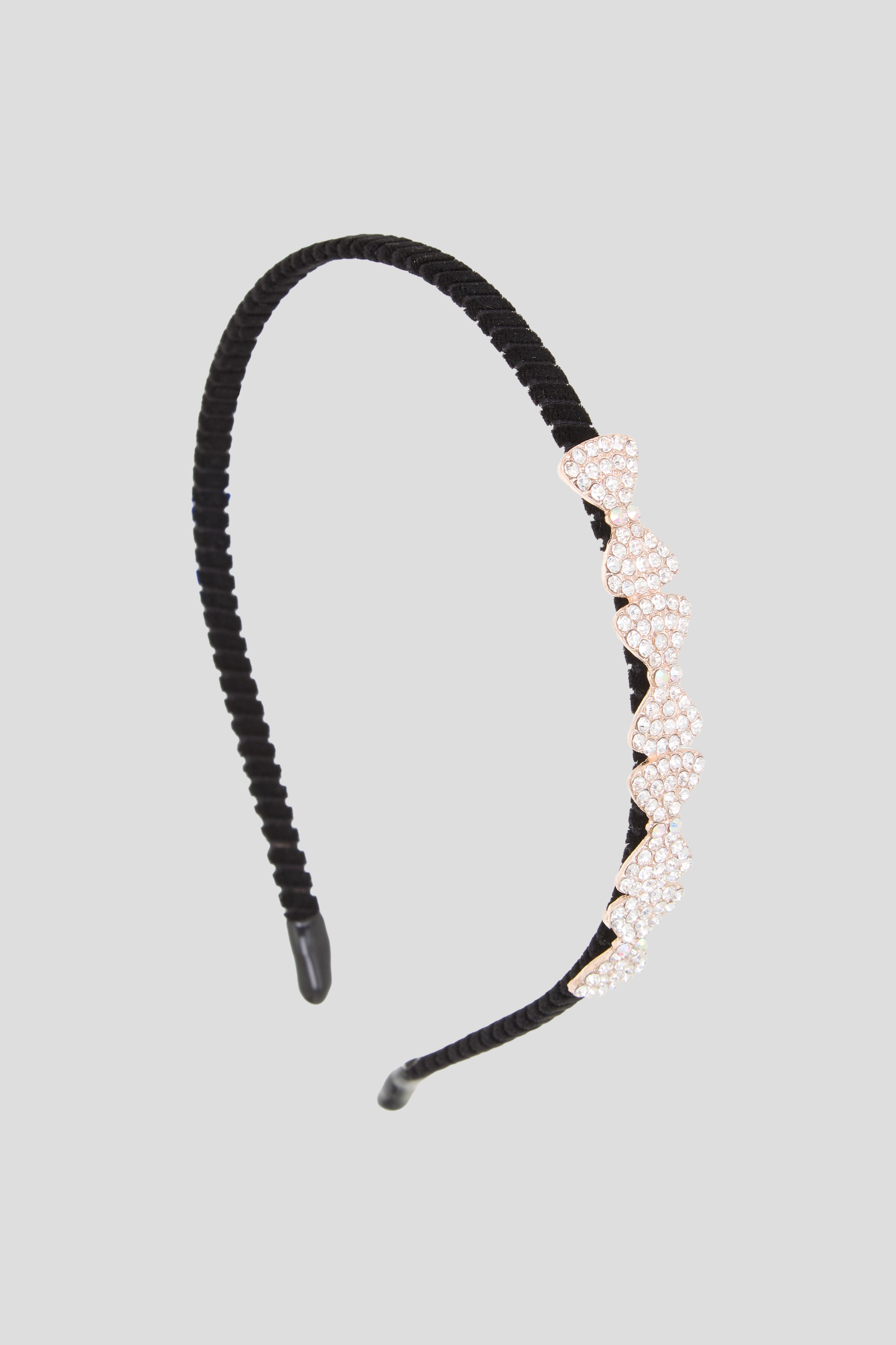 Rhinestones Bows Decorated Headband