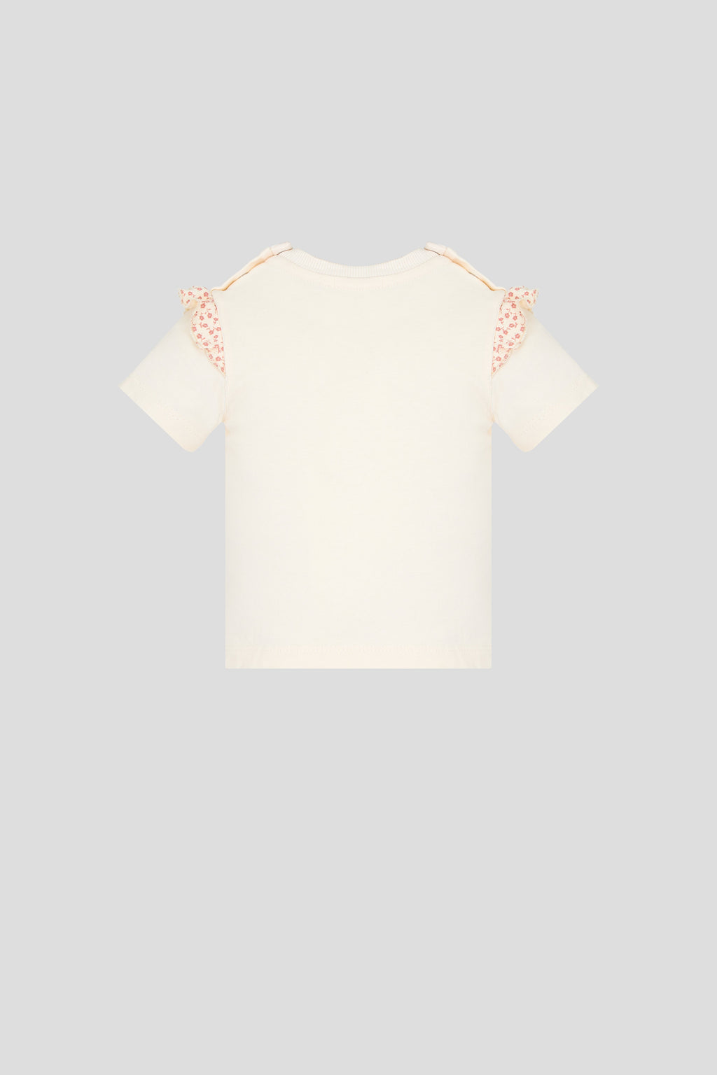 T-Shirt with Floral Frills
