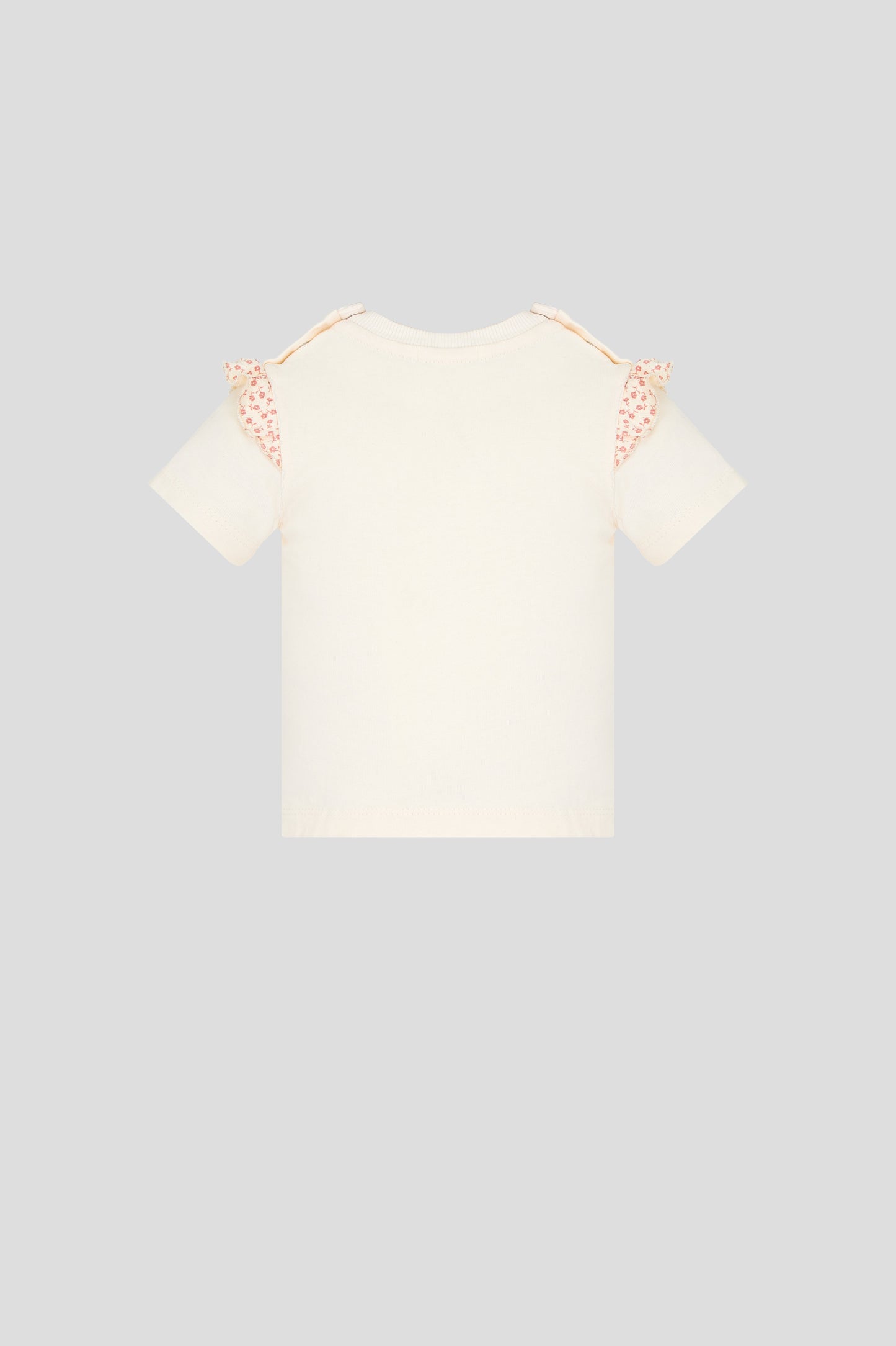 T-Shirt with Floral Frills