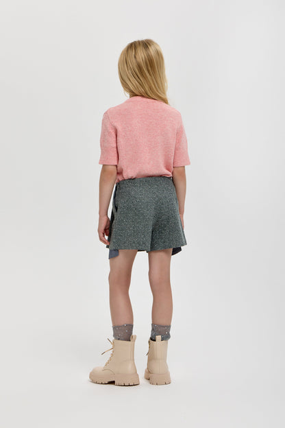 Sequins Decorated Shorts-Skirt
