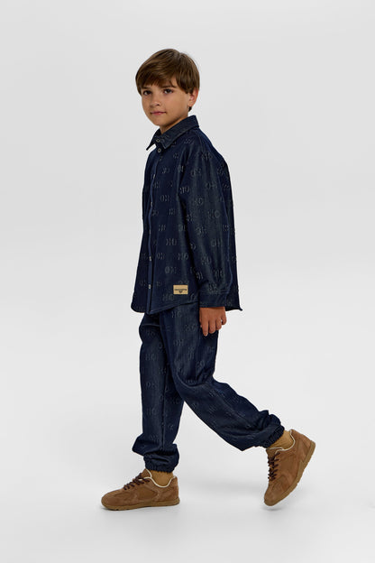 CH Branded Denim Shirt