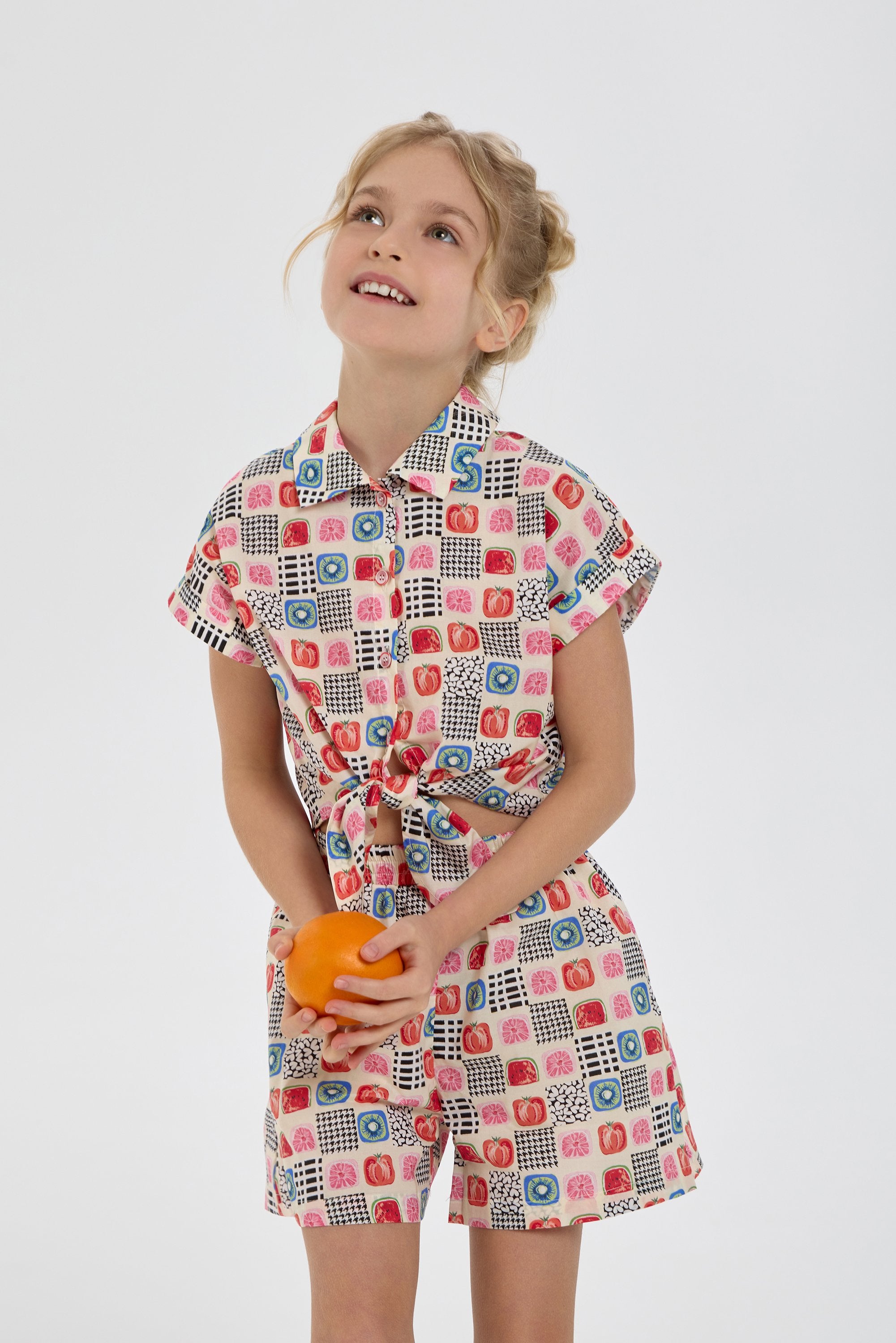 Vibrant Colors Summer Set (Shirt and Shorts)