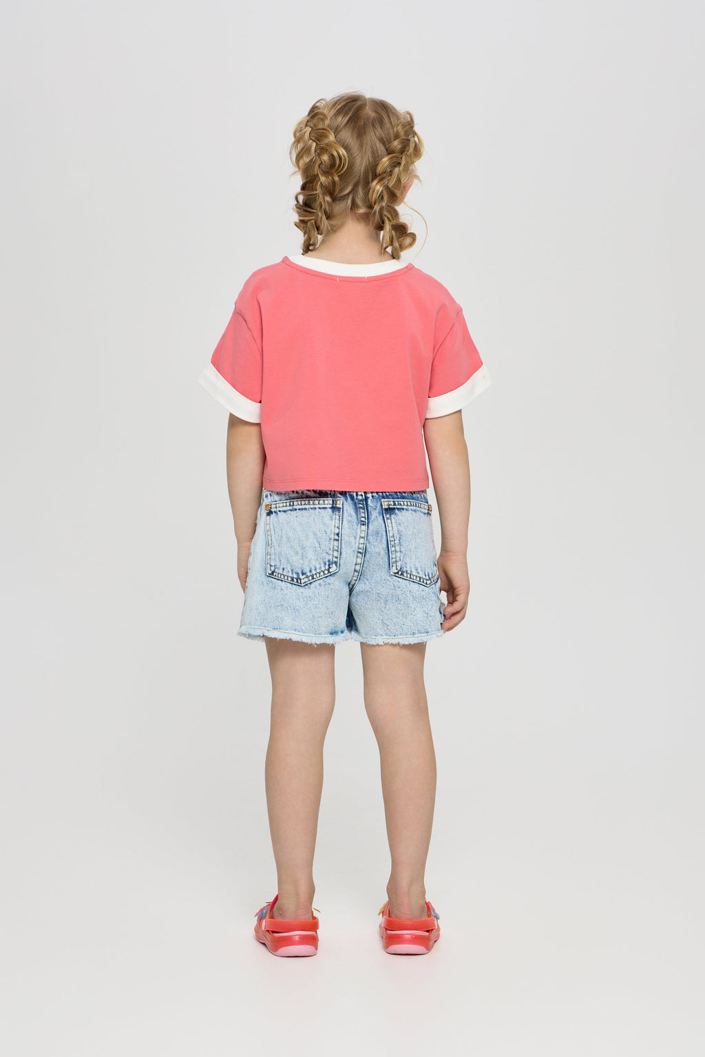 Cropped Printed T-Shirt