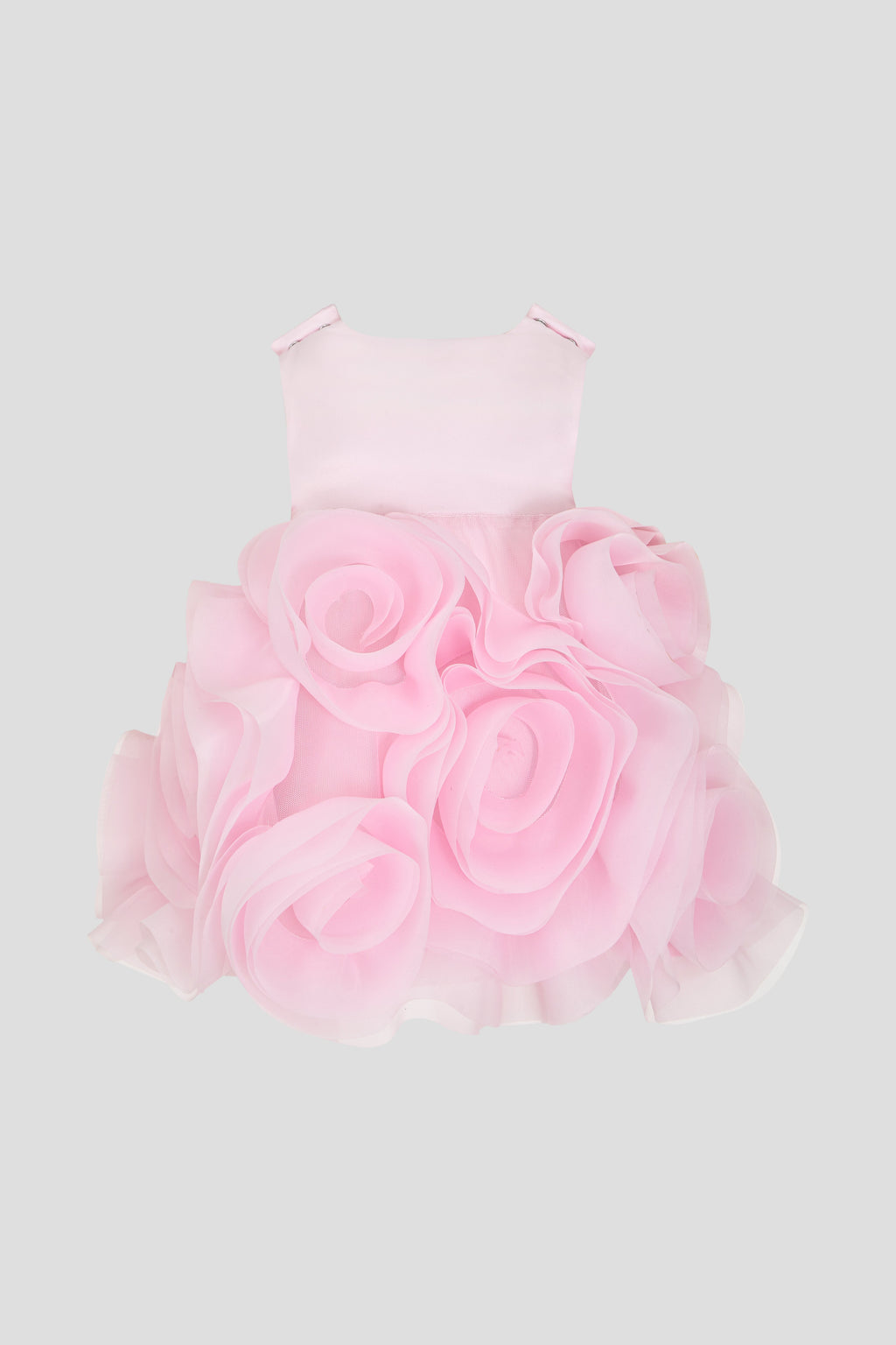 3D Rose Dress for baby girl