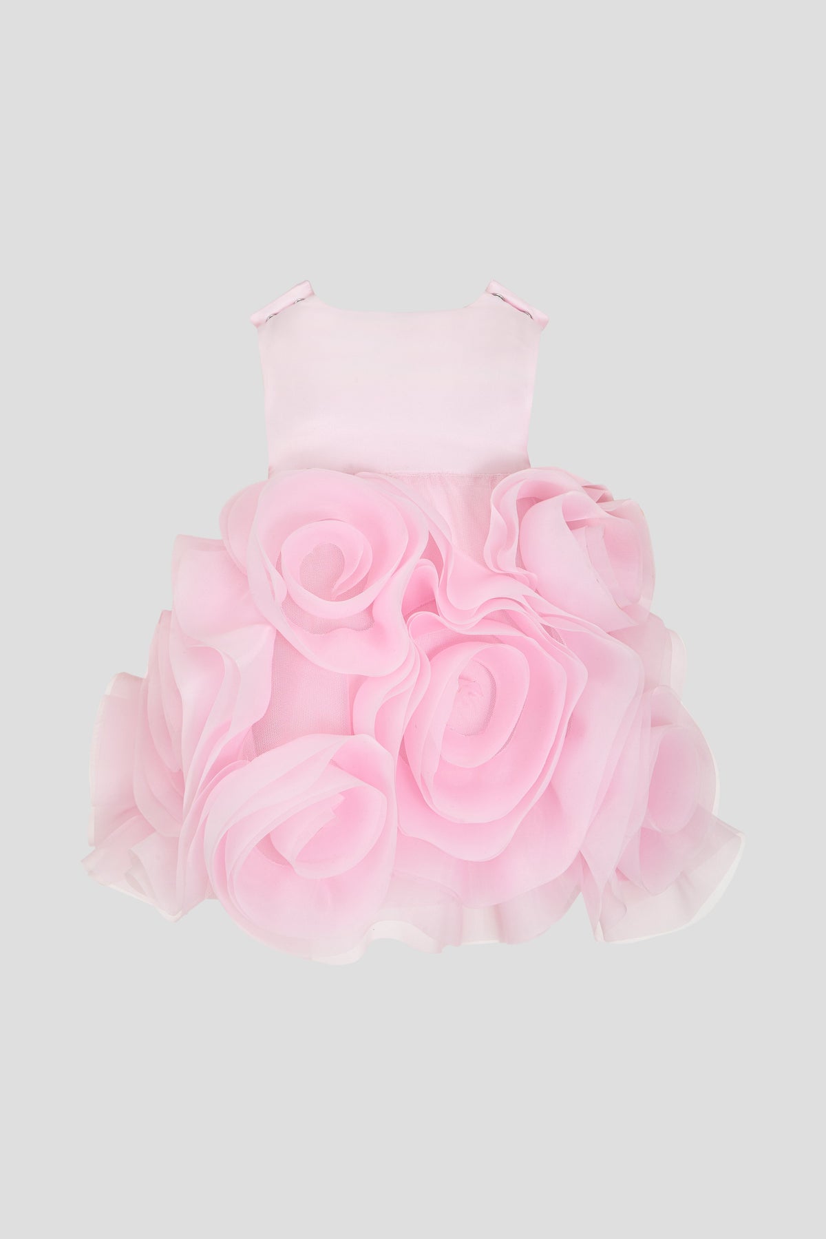 3D Rose Dress for baby girl