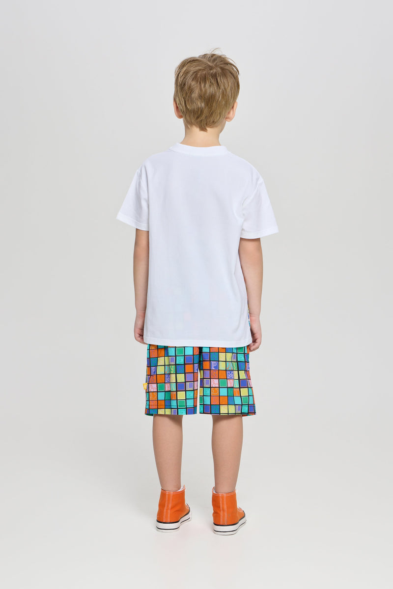 Smart Printed T-Shirt, ecru