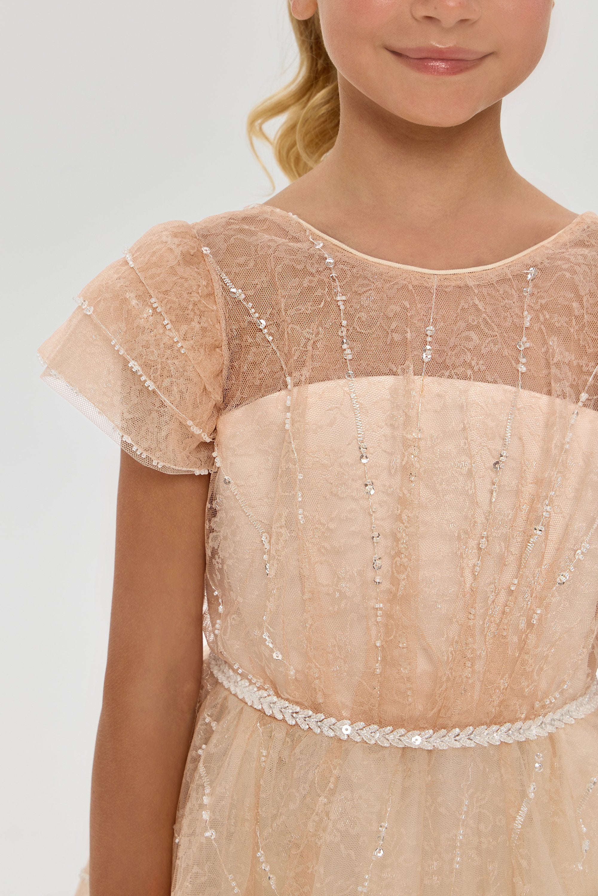 Stylish Sequins Decorated Dress