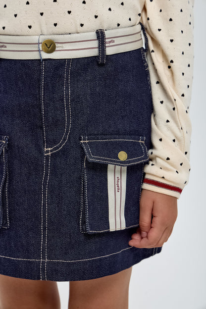 Mini Denim Skirt