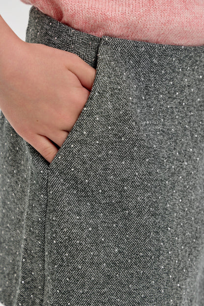 Sequins Decorated Shorts-Skirt