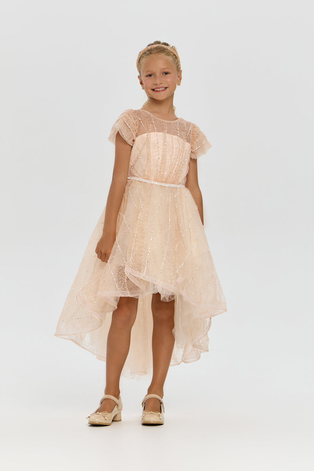 Stylish Sequins Decorated Dress